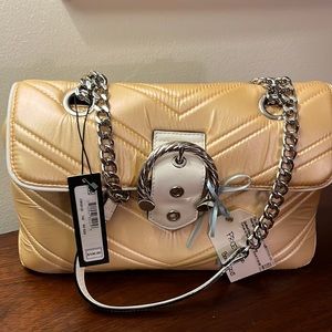 QUILTED CHAIN SHOULDER BAG BY CIRCUS by SAM EDELMAN